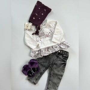 Noppies jeans & Star Shirt *DOES NOT INCLUDE HAT/SLIDES*